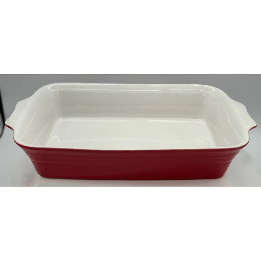 EURA Ceramica Ceramic Baking Dish - Red - 10